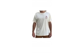 T shirt basque sunset ecru