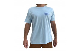 T shirt zone de surf light blue