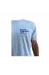 T shirt zone de surf light blue