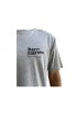 T shirt zone de surf melange grey.