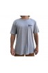T shirt zone de surf melange grey.
