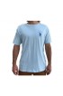 T shirt peace light blue