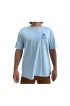 T shirt basque sunset light blue.