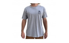 T shirt basque sunset melange grey.