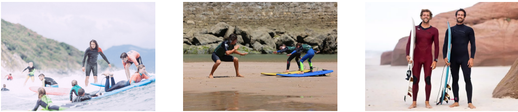 école de surf